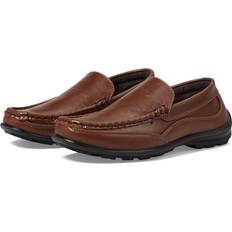 Deer Stags Little Boys Booster Driving Moc Slip-On Loafers Brown