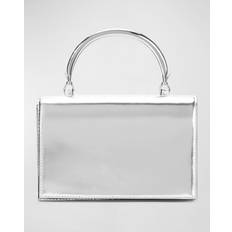 Staud Silver Arc Evening Bag CHRM Chrome UNI