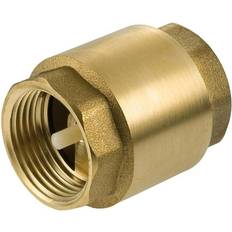 Plastic Valves Invena 1 1/4 Inch Non-Return Check Valve Female Brass With Plastic One Size