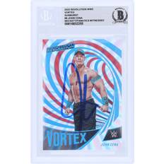 Panini America John Cena WWE Autographed 2022 Revolution Vortex #8 #97/99 Beckett Fanatics Witnessed Authenticated Card