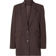 Selected Femme Rita Relaxed Fit Blazer - Coffee Bean