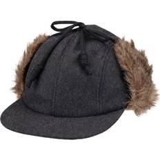 Kanut Sports Stellar Wool-Blend Faux-Fur Cap Black