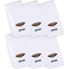 Chad & Jake Infant White New Orleans Pelicans Personalized Burp Cloth 6-Pack