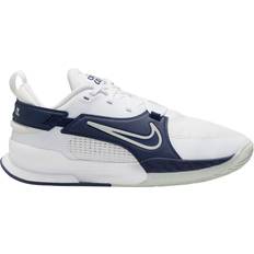 Blue Indoor Sport Shoes Children's Shoes Nike Crosscourt PS/GS - White/Midnight Navy/Light Silver