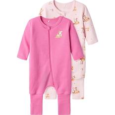 Name It Nightsuit 2-pack - Ibis Rose (13232740)