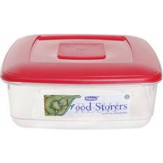 Whitefurze Square Red Food Container 7L