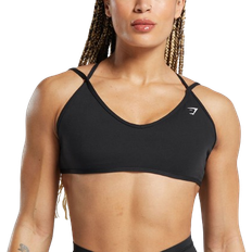 Gymshark Back Gains Sports Bra - Black