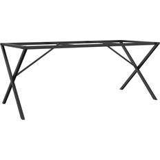 vidaXL X-frame Black Table Leg 73cm