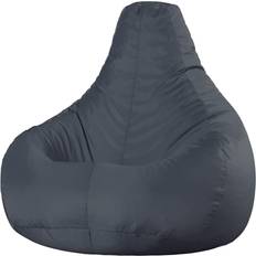 Grey Bean Bags Bean Bag Bazaar Recliner Gaming Slate Grey Bean Bag