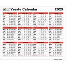 Wall Calendars Letts Yearly Calendar 2025