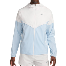 Men - Running Jackets Nike Men's Windrunner Repel Running Jacket - Platinum Tint/Light Armoury Blue