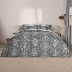 OHS Paisley Duvet Cover Grey (200x200cm)