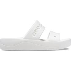 Crocs Baya Platform Sandal - White