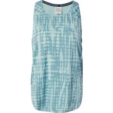 Turquoise - Women Tank Tops Asics Road All Over Print Sleeveless T-shirt Blue Woman