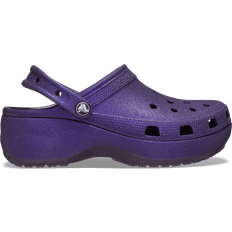 Crocs Classic Platform Glitter Clog - Dark Iris