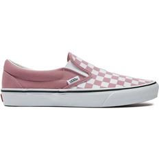 Vans Checkerboard Trainers Vans Classic Slip-On Checkerboard - Foxglove