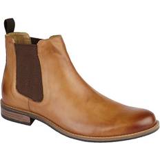 Multicoloured Chelsea Boots Roamers Mens roamers m163bt tan leather gusset chelsea boots