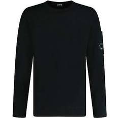 CP COMPANY Jumpers CP COMPANY sea island knitted lens sweatshirt black