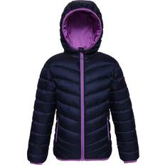 Rokka&Rolla Girls' Reversible Lightweight Puffer Jacket Hooded Water-Resistant Winter Coat