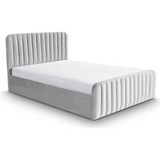 Home Treats Upholstered Bed With Mattress King 157x214cm