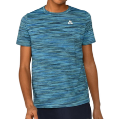 Montirex Junior Trail T-shirt - Navy/Neon Blue Multi