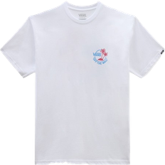 Vans Classic Mini Dual Palm II T-shirt - White/Malibu Blue