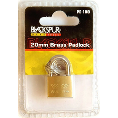 Blackspur PD100 20mm Brass Padlock