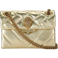 Kurt Geiger Handbags Kurt Geiger Mini Leather Kensington Bag - Gold