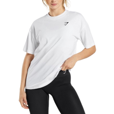 Fitness & Gym - Women T-shirts Gymshark Training Oversized T-shirt - White