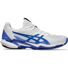 Asics Men Racket Sport Shoes Asics Solution Speed FF 3 M - White/Tuna Blue