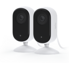 Arlo Essential 2k Indoor Camera 2-pack