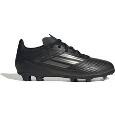 Adidas Junior F50 League FG/MG - Black/Iron Metallic/Gold Metallic