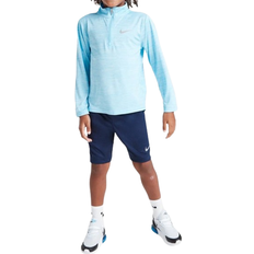 Nike Toddler Pacer 1/4 Zip Top & Shorts Set - Blue