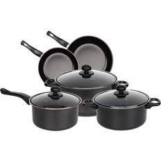 Gr8 Home Non Stick Cookware Set with lid 8 Parts