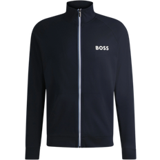 HUGO BOSS Blue - Men Outerwear HUGO BOSS Men's Authentic Loungewear Track Jacket - Dark Blue