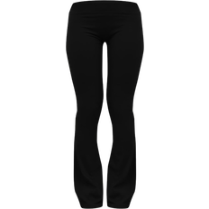 Running Trousers PrettyLittleThing Sport Sculpt High Waist Flare Yoga Pants - Black