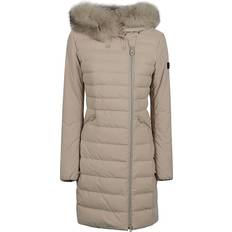 Beige - Men Coats Peuterey Seriola Hooded Parka