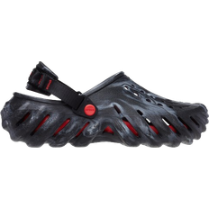 Crocs Echo Marbled Clog - Black/Flame