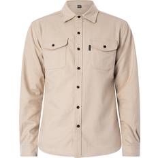 Capo Chest Pocket Overshirt - Light Stone