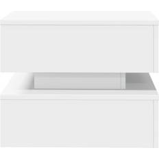 vidaXL 839854 White Coffee Table 50x50cm