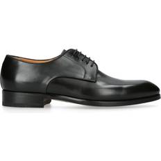 Magnanni Leather Derby Shoes black