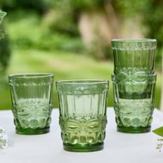 Dibor Set Of 4 Green Drinking Tumbler