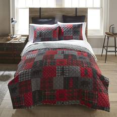 Donna Sharp Heritage Y20016 Forest Quilts Green, Red, Black