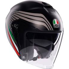 AGV Irides E2206 Open Face Helmet Black