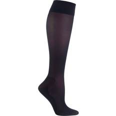 IOMI 4-7 UK, Black Ladies 18 mmHg Graduated Compression Flight Socks for DVT