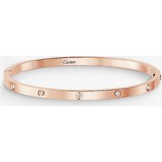 Cartier Jewellery Cartier Rose Gold And Diamond Love Bracelet rose gold