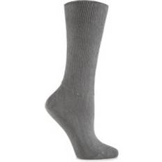 IOMI 1 Pair Footnurse Oedema Extra Wide Cotton Socks Grey 4-7