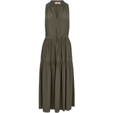 Mos Mosh Sabri SL Solida Dress - Dusty Olive