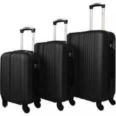 Suitcase Sets Groundlevel Delta Stripe - Set of 3