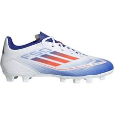 Adidas F50 Club FG - Cloud White/Solar Red/Lucid Blue